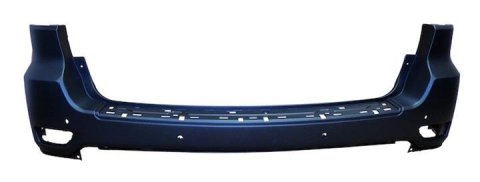Crown Automotive Bumper Covers 1VQ66TZZAA Fascia, Rear Fascia for 2011-2015 Jeep WK Grand Cherokee w/o Blind Spot w/ Park Assist