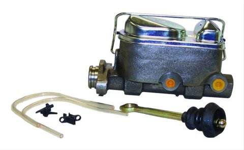 Crown Automotive Brake Master Cylinders for 1990-1995 WRANGLER - 5252626 Cylinder, Dual Bowl Design, Cast Iron, Natural, Reservoir, Jeep, Each