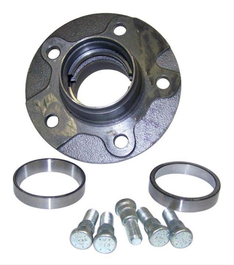 Crown Automotive Wheel Hub Assemblies for 1978-1981 CJ5, CJ7, 1981 SCRAMBLER - 5358568H Assembly, Front, Steel, Natural, Jeep, Kit