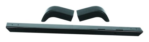 Crown Automotive Bumpers for 1987-1995 WRANGLER - 55234777K Bumper, Front, Stock Style, Steel, Black, End Caps, Jeep, Kit