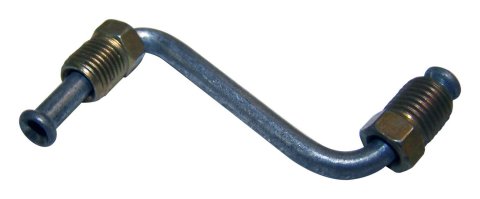 Crown Automotive Brake Lines for 1966-1971 CJ5, CJ6, COMMANDO - J0937325 Line, Remaster, Stainless Steel, 3/16 Tube, 3/8-24 in. Male Inverted Flare,Each