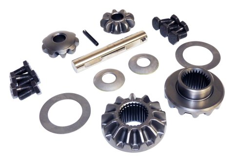 Crown Automotive Spider Gear Kits for 2018-2020 WRANGLER - 68388803AA Gears, Side Gears, Cross Shaft Pin, Cross Shaft Pin Bolt, 27 Spline, Open, Front, Dana 30, Jeep, Kit