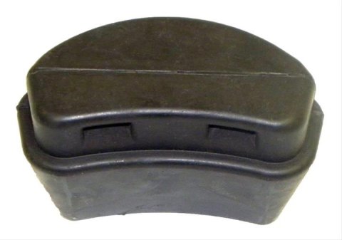Crown Automotive Frame Bump Stops for 2002-2007 LIBERTY - 52088684AB Stop, Half Moon, Rubber, Black, Jeep, Each
