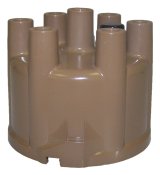 Crown Automotive Distributor Caps J8126711 Cap, Female/Socket, Clamp Down, Thermoplastic, Tan, Jeep, 3.8L, 4.2L, Each thumbnail 2