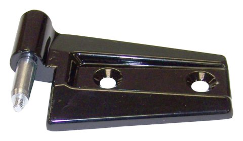 Crown Automotive Door Hinges for 2007-2017 WRANGLER, 2018 WRANGLER JK - 55395385AC Hinge, Driver Side, Steel, Black, Jeep, Each