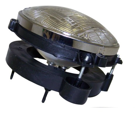 Crown Automotive Sealed Beam Headlights 55055032AE Headlight, Beam, Round, Right Side Assembly, Jeep, Each