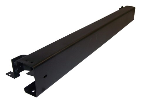 Crown Automotive Bumpers 5ED18T3X Bumper, Rear, Stock Style, Steel, Black, Jeep, Each