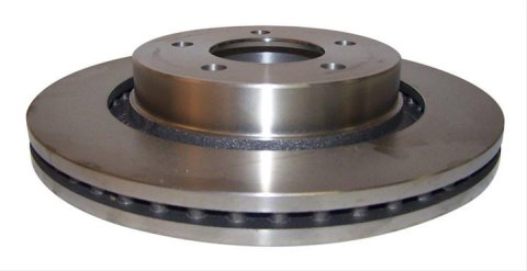 Crown Automotive Brake Rotors 4779020AB Rotors, Solid Surface, Steel, Natural, Front, Chrysler, Dodge, Each