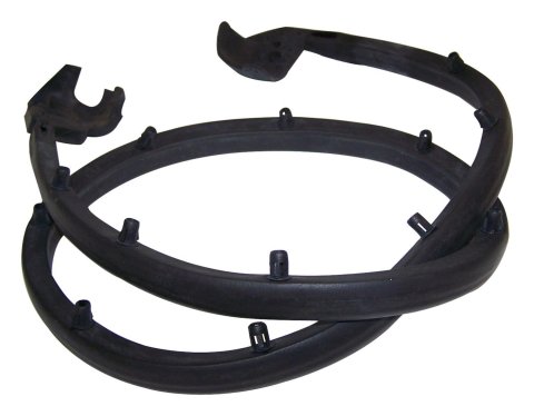 Crown Automotive Weatherstripping Seals for 1987-1995 WRANGLER - 55009829 Weatherstrip, Door Seal, Left, Half Door, Jeep, Each