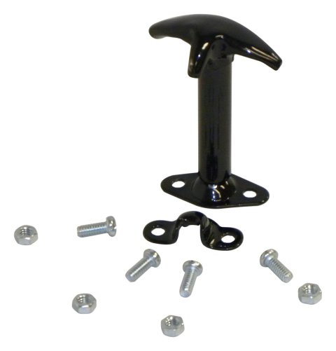 Crown Automotive Hood Latches HC2 Catch, Steel, Black, Jeep, Each