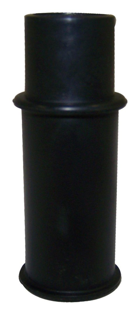 Crown Automotive Brake Caliper Replacement Components J3239867 Bushing, Left or Right, Front, Outer, Upper or Lower, Black, Rubber, Use Existing Hardware