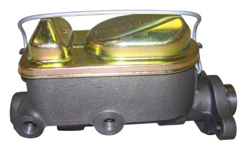 Crown Automotive Brake Master Cylinders J8127821 Cylinder, Dual Bowl Design, Cast Iron, Natural, Reservoir, Jeep, Each