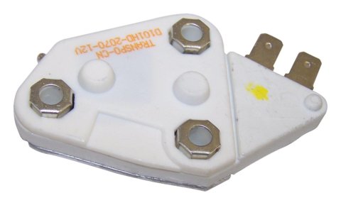 Crown Automotive Voltage Regulators J8125176 Regulator, 12 V, Steel, Natural, Jeep, Each