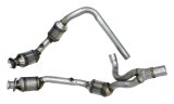 Crown Automotive Exhaust Y Pipes 52059930AH Pipes, Y-Pipe, Pipe, 3.8L Engine, Front Pipe w/ 4 Catalytic Converters, Each thumbnail 1