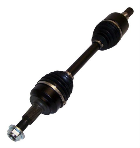 Crown Automotive Direct-Fit Axle Shaft Assemblies 52104591AB Shaft, CV-style, Steel, Front Driver Side, Jeep, Each