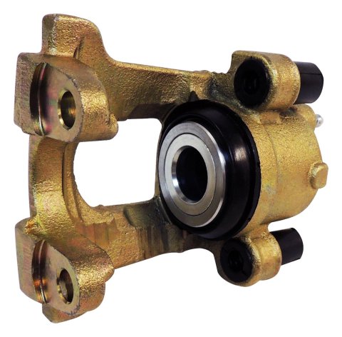 Crown Automotive Brake Calipers 68052377AA Caliper, Driver Side Rear, Cast Iron, Zinc Plated, Dodge, Jeep, Each