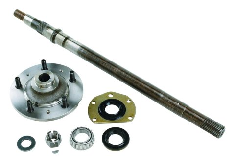 Crown Automotive Direct-Fit Axle Shaft Assemblies 8127070K Assembly, Rear Driver Side, Bolt-in, 29-spline Inner, Steel, AMC Model 20, Jeep, Each