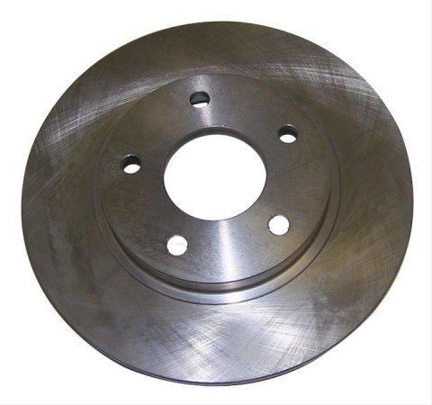 Crown Automotive Brake Rotors 5105513AA Rotors, Solid Surface, Steel, Natural, Rear, Dodge, Each