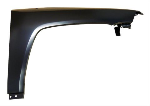 Crown Automotive Fenders 5115662AC Fender, Front Outer, Passenger Side, Steel, Black EDP Coated, Jeep, Each