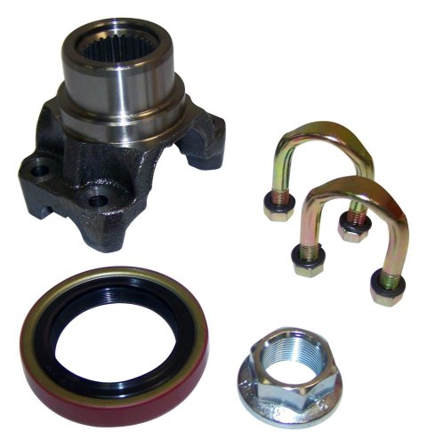 Crown Automotive Driveshaft Yokes AMC20-YOKE-UBK Yoke, Differential Location, 28-spline Inner, Steel, U-bolts, Pinion Seal, Rear, AMC Model 20, Kit