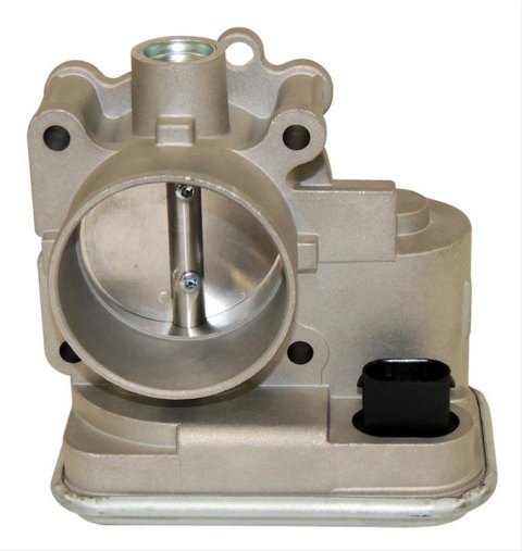 Crown Automotive Throttle Bodies 4891735AC Body, MPI, Cast Aluminum, Natural, Chrysler, Dodge, Jeep, Each