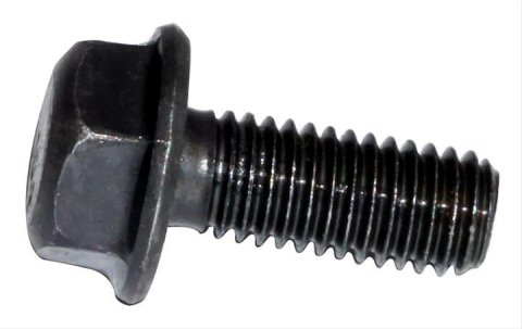 Crown Automotive Brake Caliper Bolts and Pins 5143356AC Bolt, Steel, Black, M8 x 1.25 Thread Size, 20mm Long, Each