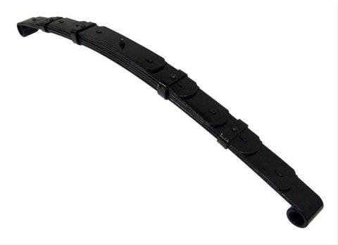 Crown Automotive Leaf Spring Assemblies 52003449 Spring, Rear, Heavy-duty, Black, Jeep, Each