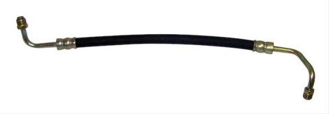 Crown Automotive Power Steering Hoses 52003769 Hose, High-pressure, Steel/Rubber, Black, Jeep, Each