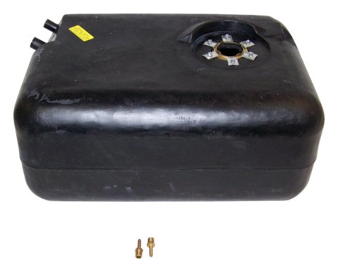Crown Automotive Fuel Tanks for 1978-1983 CJ5, 1978-1986 CJ7, 1981-1985 SCRAMBLER - 8128585PL Tank, 15 Gallons Capacity, Polyethylene, Black, Jeep, Each