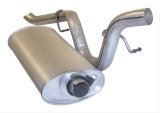 Crown Automotive Exhaust Kits for 1999-2000 WRANGLER - 52019241AC System, Muffler-back, Single, Steel, Natural, Passenger Side Exit, Jeep, 4.0L, Kit thumbnail 2