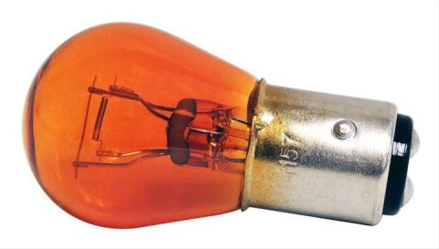 Crown Automotive Light Bulbs 1157NA Bulb, 1157, Amber, Each