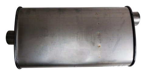 Crown Automotive Steel Inch Muffler E0021337 Muffler, Oval, Steel, Jeep, Each
