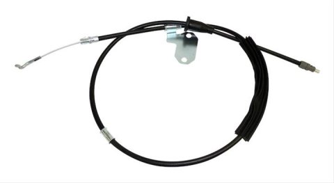 Crown Automotive Parking Brake Cables 52125206AF Cable, Right Rear, Black Plastic Jacket, Jeep, Each