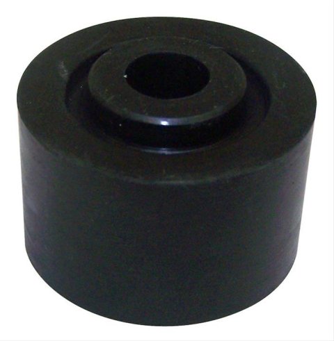 Crown Automotive Shock Bushings 52088289 Bushing, Front, Upper, Rubber, Black, Jeep, Each