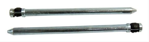 Crown Automotive Brake Caliper Bolts and Pins 5174320AA Pins, Steel, Zinc Plated, Front, Chrysler, Dodge, Jeep, Kit