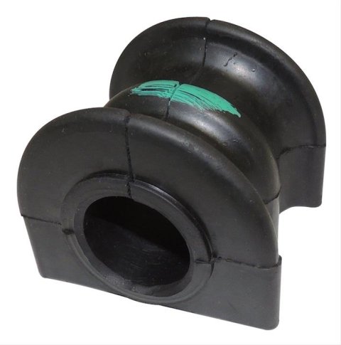 Crown Automotive Sway Bar Bushings for 2005-2010 GRAND CHEROKEE - 52089465AF Bushing, Front, Rubber, Black, Raised Center Bead, 1.300 in. Diameter, Jeep, Each