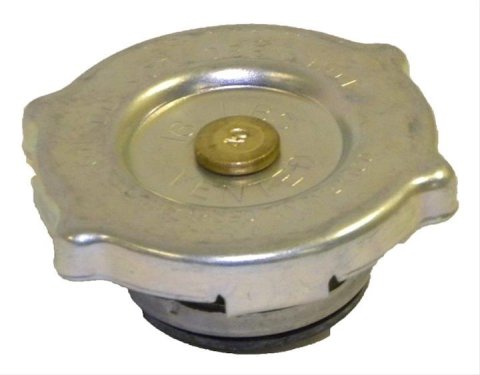 Crown Automotive Radiator Caps 52079880AA Cap, Round, 16 psi Maximum Pressure, Steel, Natural, Chrysler, Dodge, Jeep, Plymouth, Each