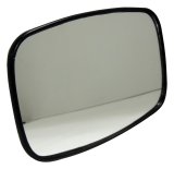 Crown Automotive Side View Mirrors for 1987-1995 WRANGLER - 55012573 Mirror, Replacement, Manual, Flat, Black Housing, KDX Style, Jeep, Each thumbnail 1