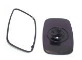 Crown Automotive Side View Mirrors for 1987-1995 WRANGLER - 55012573 Mirror, Replacement, Manual, Flat, Black Housing, KDX Style, Jeep, Each thumbnail 2