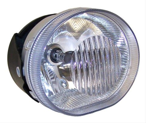 Crown Automotive Fog Lamps 5083895AC Lamp, White Bulb, Clear Lens, Jeep, Each
