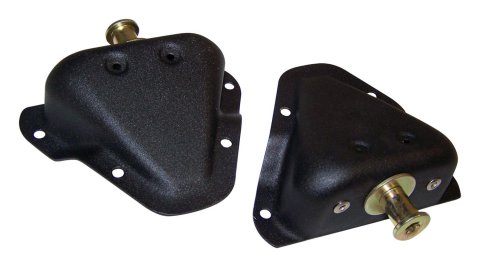 Crown Automotive Door Jamb Strikers 55029454/5K Strikers, Steel, Jeep, Pair