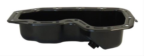 Crown Automotive Oil Pans 5184407AF Pans, Wet Sump Style, Steel, Black, Dodge, Jeep, Ram, Each