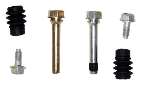 Crown Automotive Brake Caliper Bolts and Pins for 2016-2018 500X, 2015-2018 RENEGADE - 68267916AA Bolt, Front, Steel, Zinc Plated, Fiat, Jeep, Kit