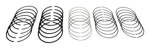 Crown Automotive Piston Rings 68078776AA Ring Set, Standard Ring Set for 2011+ Jeep JK Wrangler & WK Grand Cherokee w/ 3.6L