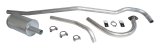 Crown Automotive Exhaust Kits 641878K System, Manifold-back, Single, Steel, Natural, Passenger Side Exit, Jeep, 134, Kit thumbnail 2