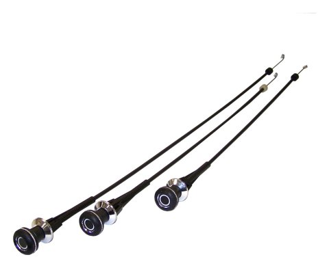 Crown Automotive Climate Control Cables 5463657K Cables, Panel Components, Jeep, Set of 3
