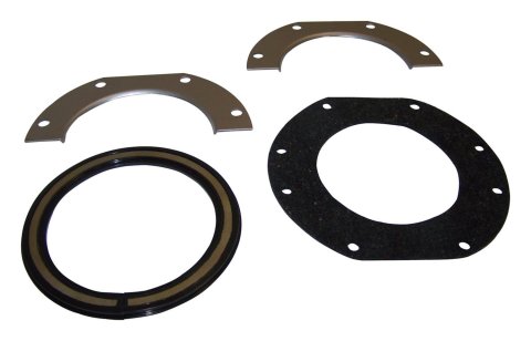 Crown Automotive Steering Knuckle Seals J0915664 Seals, Inner, One Seal, One Felt Seal, Two Retaining Plates, Jeep, Willys, Kit