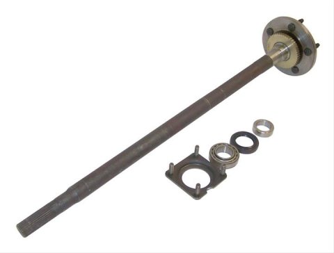 Crown Automotive Direct-Fit Axle Shaft Assemblies 5012821AA Shaft, Rear Driver Side, Bolt-in, 27-spline Inner, Steel, Dana 35, Jeep, Each