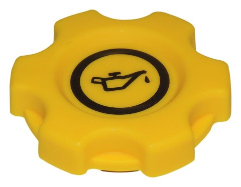 Crown Automotive Oil Filler Caps 4863741 Cap, Screw-in, Round, Plastic, Yellow, Jeep, 2.8L Detroit Diesel, Each