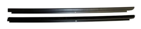 Crown Automotive Weatherstrip Seals, Individual Position 55395268K Front Outer Door Glass Set for 07-18 JK Wrangler w/ Full Steel Doors